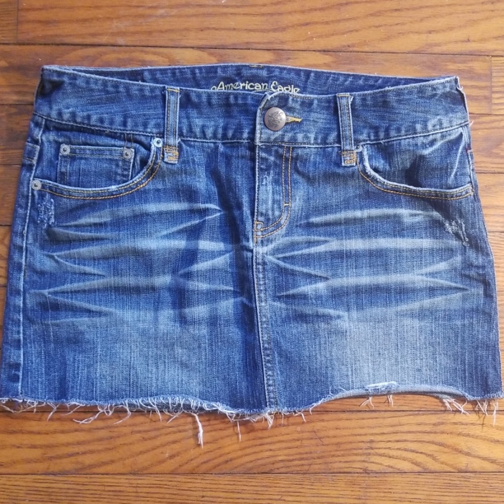 American Eagle jean skirt